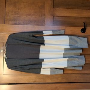 Long Block Color Sweater